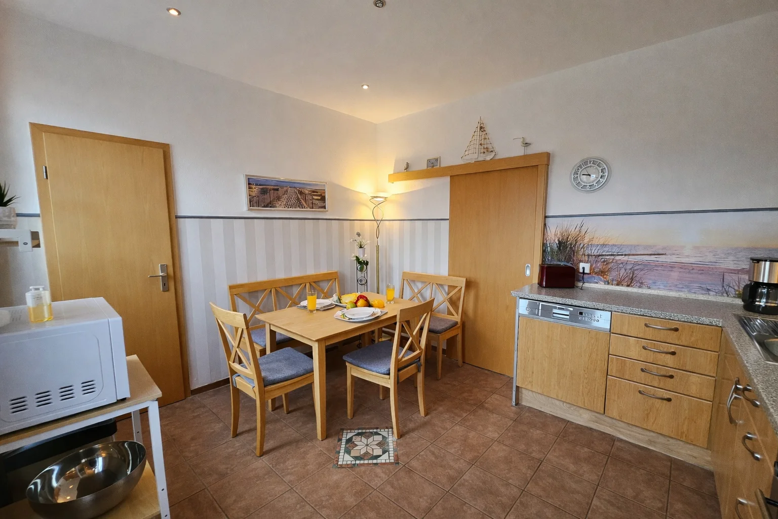 Küche Roter Seestern – Essbereich